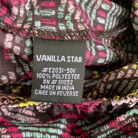 Vanilla Star Abstract Tribal Lounge Pants - Picture 7 of 8